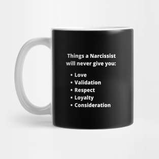 Narcissist's Personality Mug